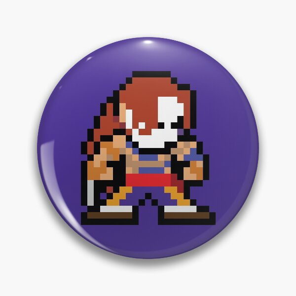 Item preview, Vega / Claw (Street Fighter) 8-bit Retro Pixel Art designed and sold by The Armorsmith.