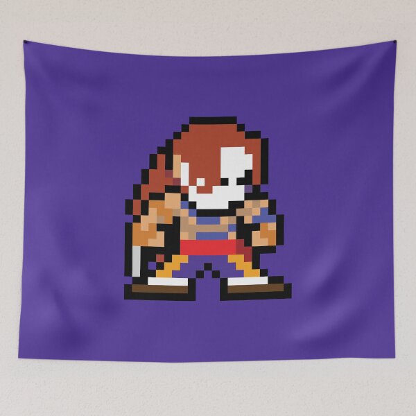 Item preview, Vega / Claw (Street Fighter) 8-bit Retro Pixel Art designed and sold by The Armorsmith.