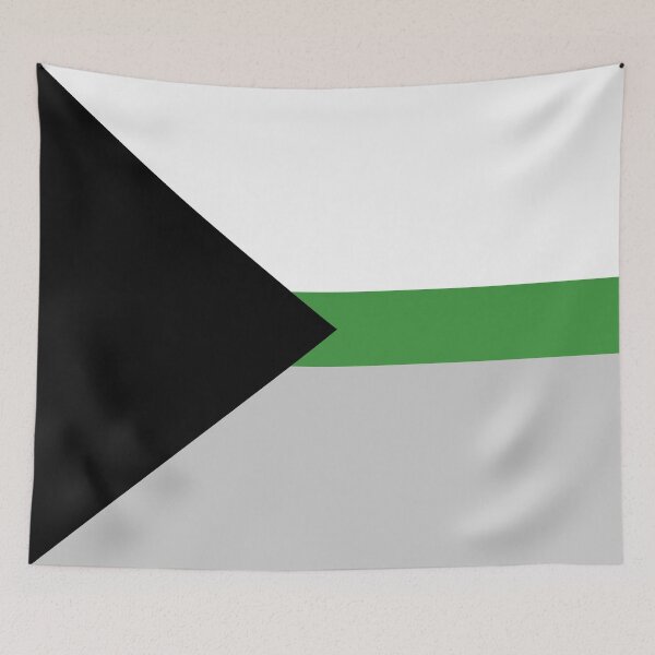 Item preview, Demiromantic Pride Flag designed and sold by asexualowls.