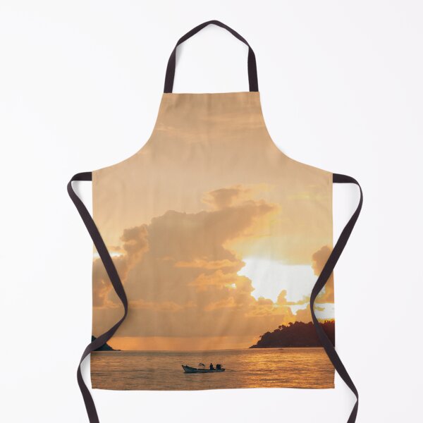 Item preview, Clouded sunset, warm sunset designed and sold by Melissa Peltenburg.