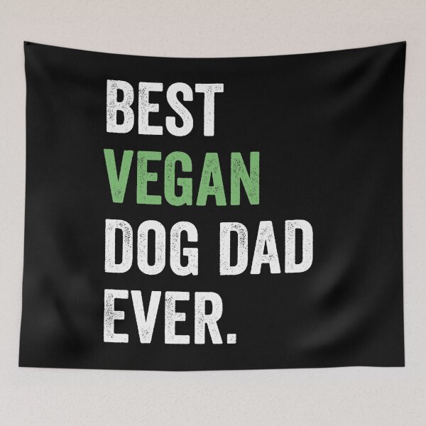 Artikelvorschau, best vegan dog dad ever entworfen und verkauft von noahs-shop.