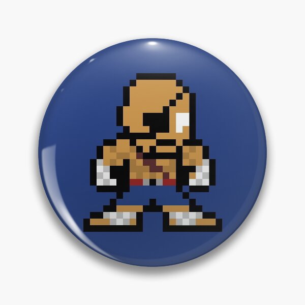 Item preview, Sagat (Street Fighter) 8-bit Retro Pixel Art designed and sold by The Armorsmith.