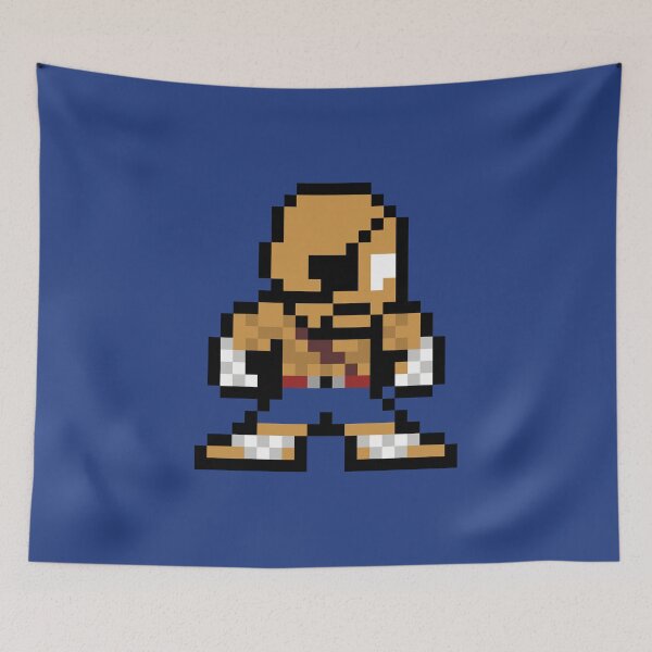 Item preview, Sagat (Street Fighter) 8-bit Retro Pixel Art designed and sold by The Armorsmith.