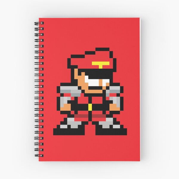 Item preview, M. Bison / Dictator (Street Fighter) 8-bit Retro Pixel Art designed and sold by The Armorsmith.