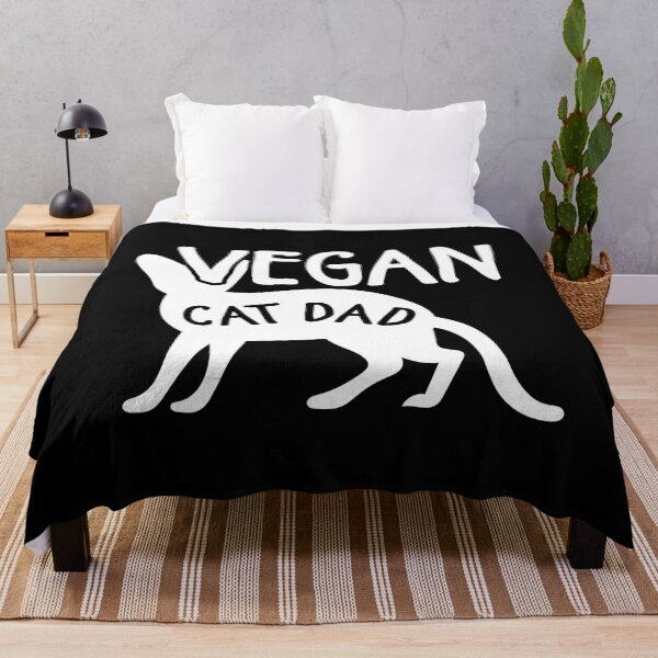 Item preview, vegan cat dad designed and sold by noahs-shop.