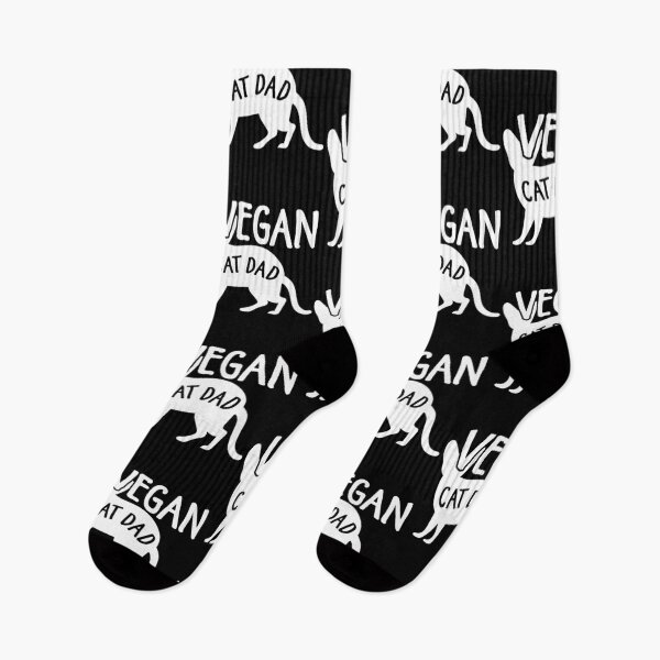Item preview, vegan cat dad designed and sold by noahs-shop.
