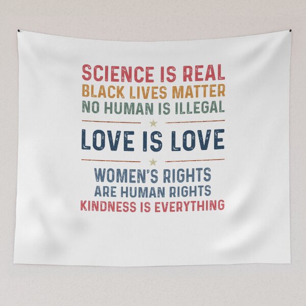 Item preview, Science Kindness is EVERYTHING Science is Real, Love is Love - Best Gift Idea designed and sold by NDTStore.