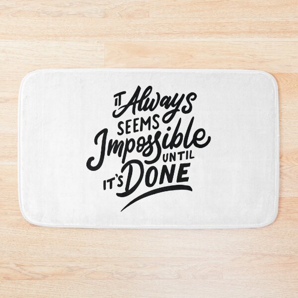 Item preview, Always seems impossible  designed and sold by urbanstore69.