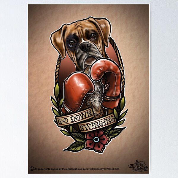 Item preview, Go down swinging designed and sold by Nickdancytattoo.