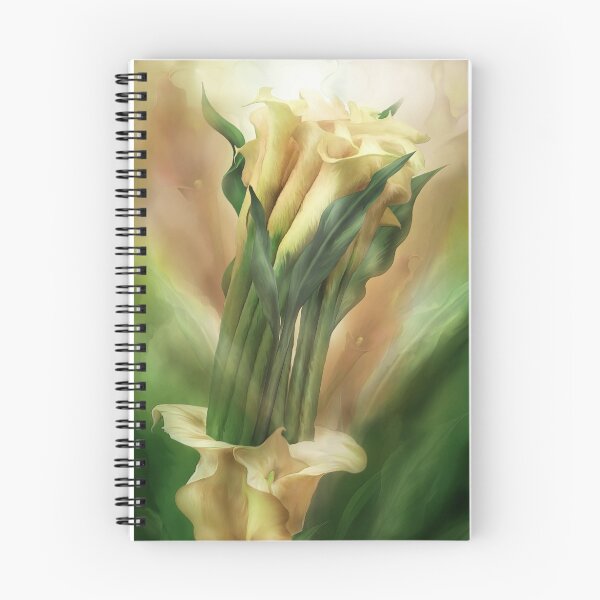 Item preview, Yellow Callas In Calla Vase designed and sold by Carol  Cavalaris.