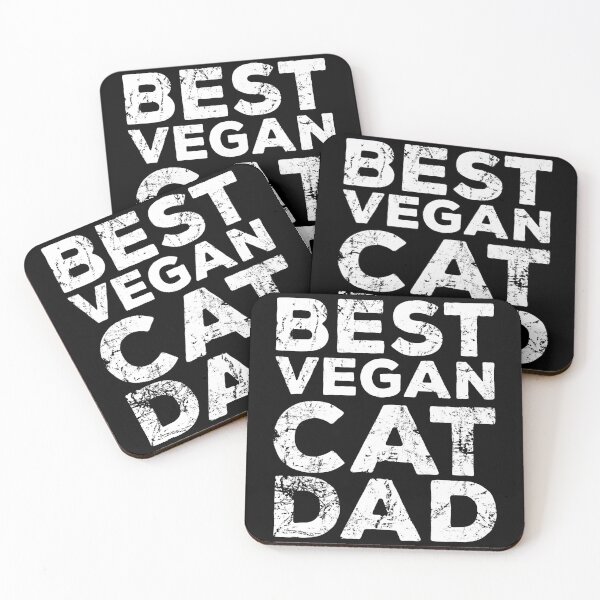 Item preview, best vegan cat dad ever designed and sold by noahs-shop.