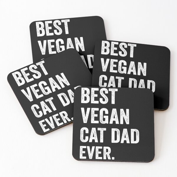 Item preview, best vegan cat dad ever designed and sold by noahs-shop.