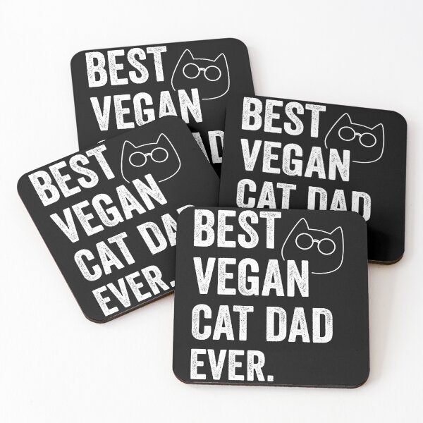 Item preview, best vegan cat dad ever designed and sold by noahs-shop.