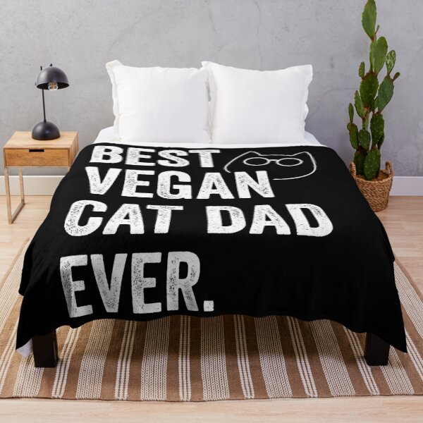 Item preview, best vegan cat dad ever designed and sold by noahs-shop.