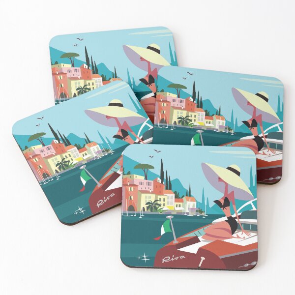 Item preview, Lago di Como poster designed and sold by GAGodel.