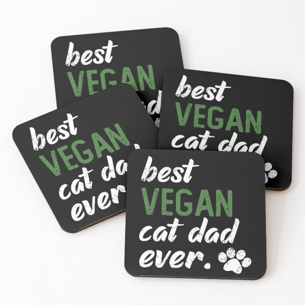 Item preview, best vegan cat dad ever designed and sold by noahs-shop.