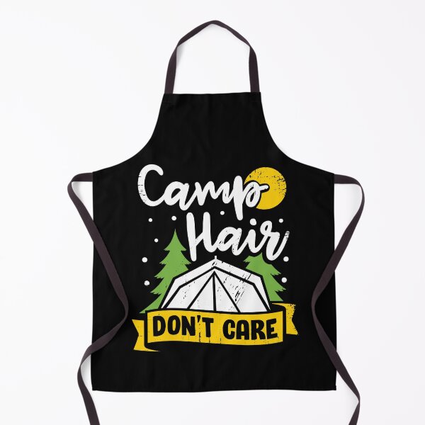 Item preview, Camp Hair Don't Care Camping Girl Camper Gift designed and sold by Marcid95.