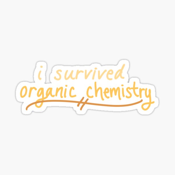 Vista previa del artículo con la obra «Superviviente de química orgánica», diseñado y vendido por LillieGracie.
