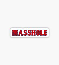 Red Sox Masshole Navy Blue / Red Sticker