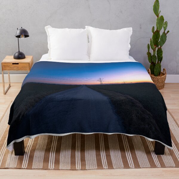 Item preview, Dirt road at sunset designed and sold by Markus Holsträter.