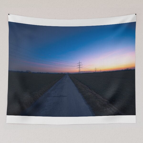Item preview, Dirt road at sunset designed and sold by Markus Holsträter.