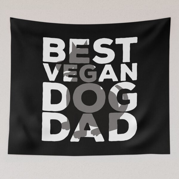 Artikelvorschau, best vegan dog dad entworfen und verkauft von noahs-shop.