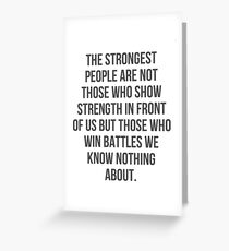 People Greeting Card