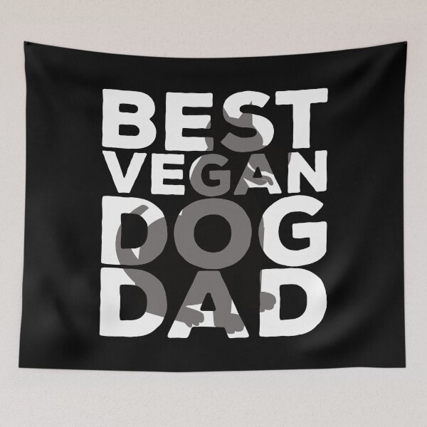 Artikelvorschau, best vegan dog dad entworfen und verkauft von noahs-shop.