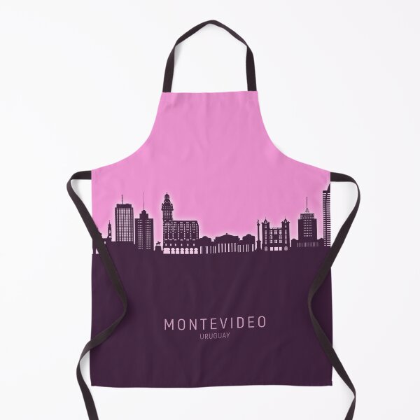 Item preview, Montevideo Skyline Uruguay designed and sold by ArtPrints.
