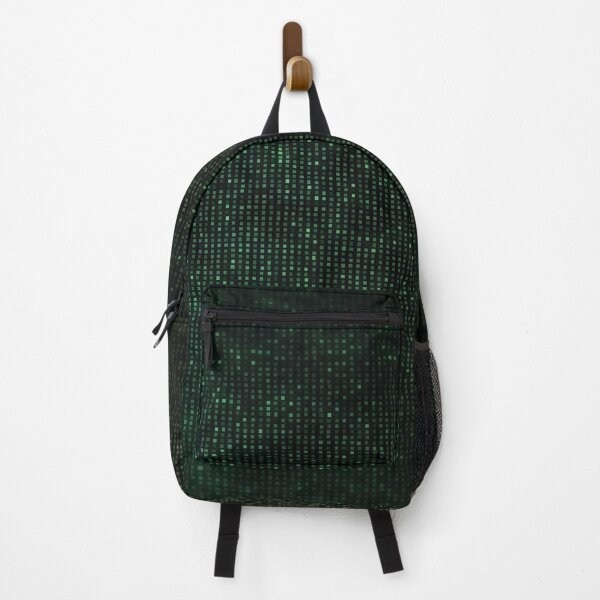 Item preview, matrix techno data stream in purples greens and golds designed and sold by frauenbrauen.