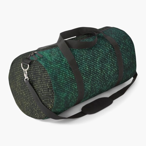Item preview, matrix techno data stream in purples greens and golds designed and sold by frauenbrauen.
