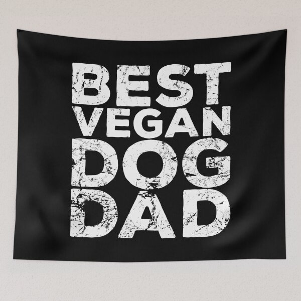 Artikelvorschau, best vegan dog dad entworfen und verkauft von noahs-shop.