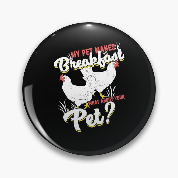 Item preview, My Pet Makes Breakfast Chicken Farming Farmer Gift designed and sold by Marcid95.
