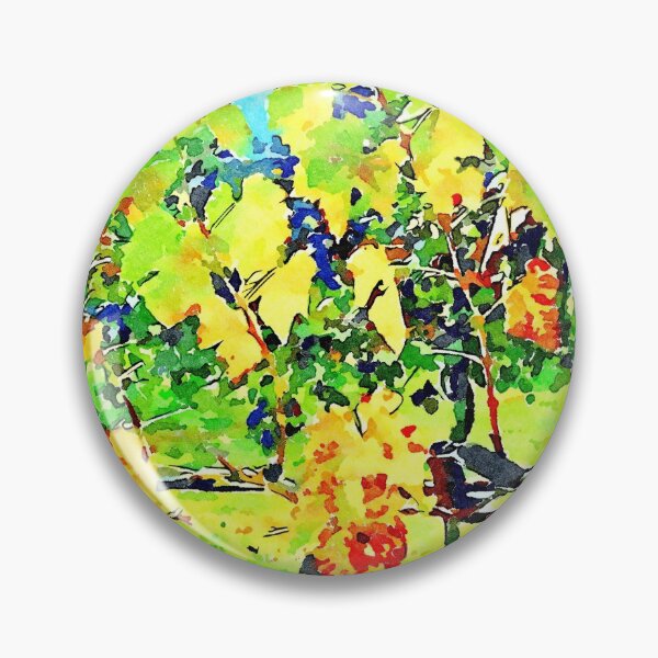 Item preview, Hortus Conclusus: branch with red, yellow and green leaves designed and sold by Giuseppe Cocco.