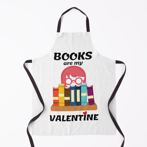 Item preview, Books Are My Valentine for the Bookworm (Gals) designed and sold by my-green-gecko.