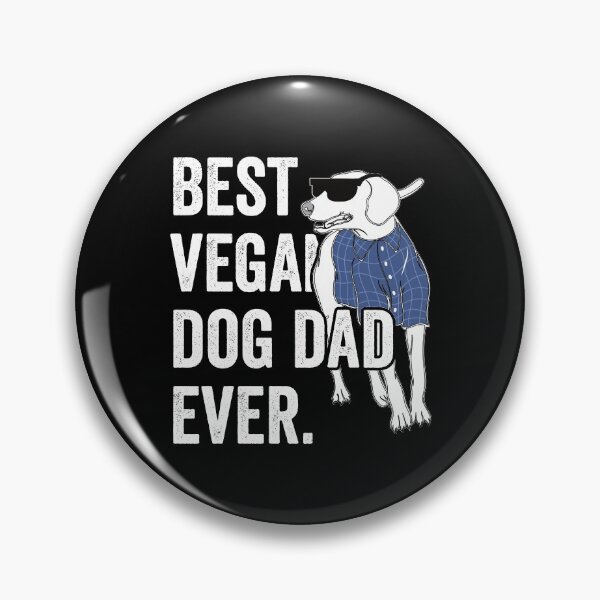 Artikelvorschau, best vegan dog dad ever entworfen und verkauft von noahs-shop.