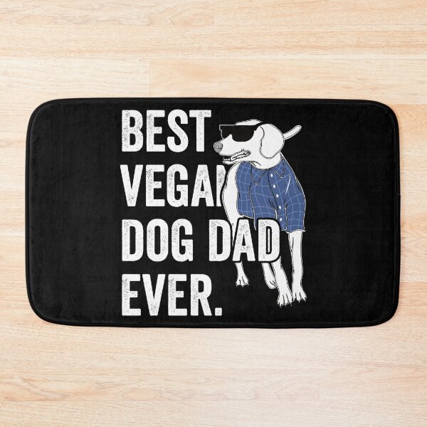 Artikelvorschau, best vegan dog dad ever entworfen und verkauft von noahs-shop.