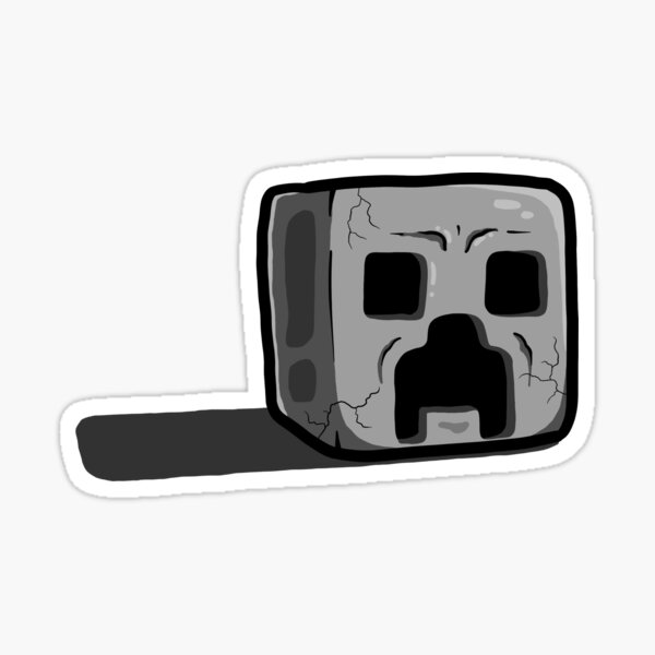 Minecraft Creeper Face - Minecraft - Sticker