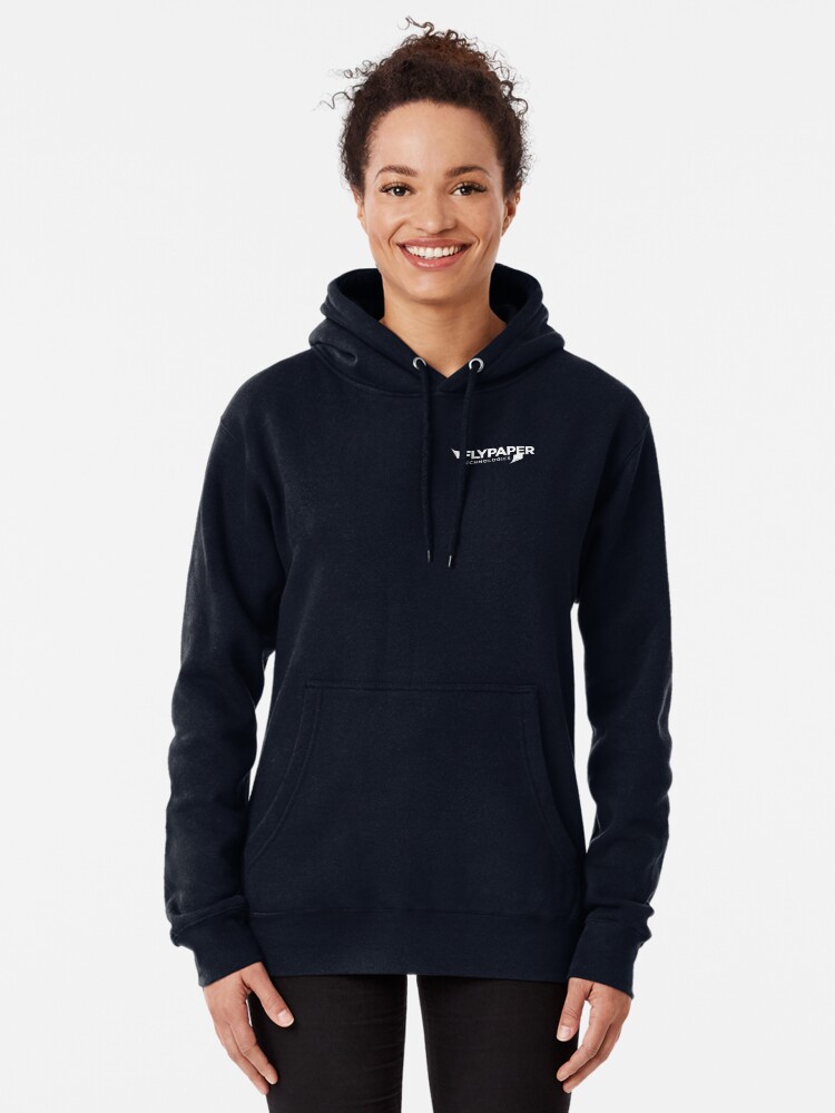 Thumbnail 2 of 5, Pullover Hoodie, FlyPaper Logo designed and sold by FlyPaperTech.