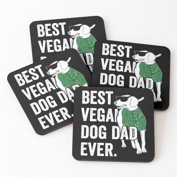 Artikelvorschau, best vegan dog dad ever entworfen und verkauft von noahs-shop.