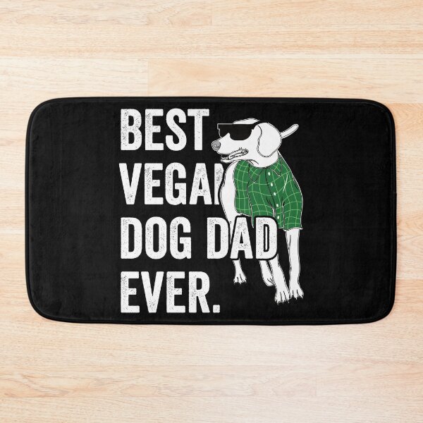 Artikelvorschau, best vegan dog dad ever entworfen und verkauft von noahs-shop.