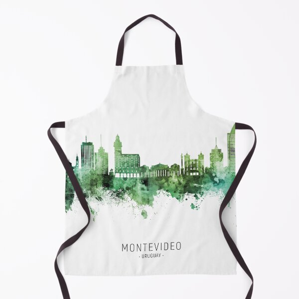 Item preview, Montevideo Skyline Uruguay designed and sold by ArtPrints.