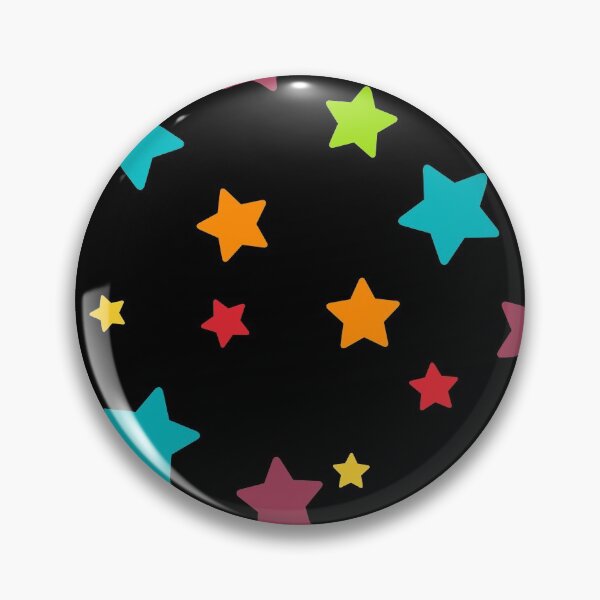 Item preview, Colorful Stars with Rounded Points designed and sold by Kirsten Uecker.