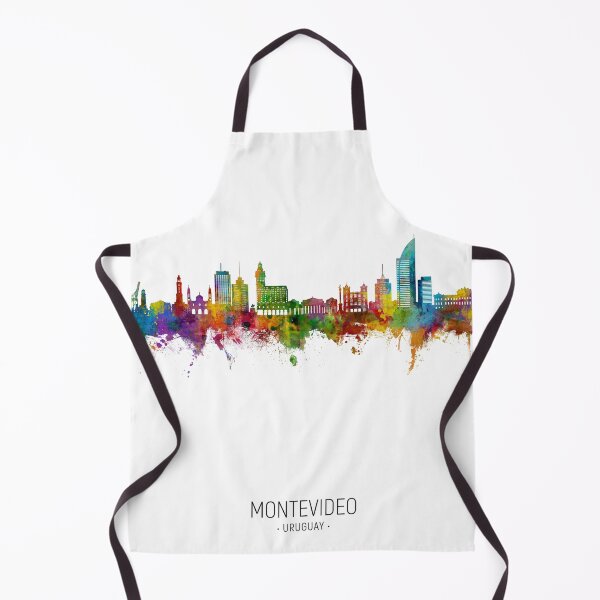 Item preview, Montevideo Skyline Uruguay designed and sold by ArtPrints.