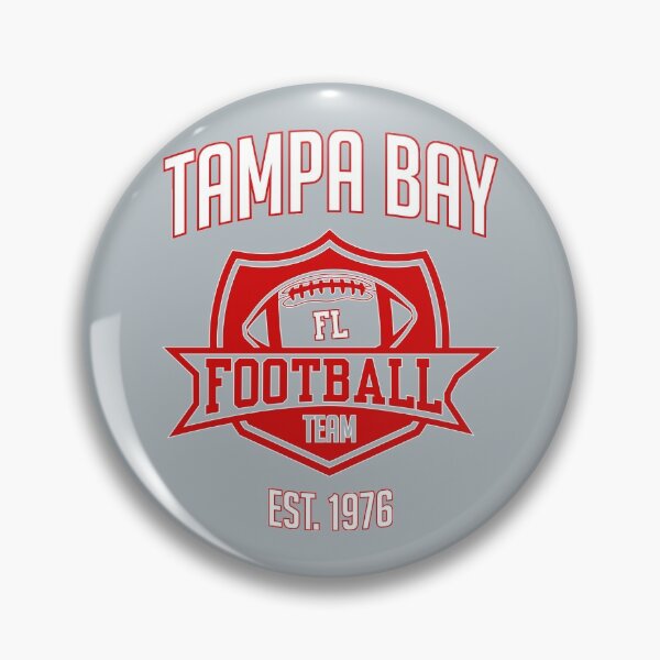 Item preview, Vintage Goalline Tampa Bay Football Team Red White Art Gameday Sport Buccaneers Gifts designed and sold by JamesCarthyArt.