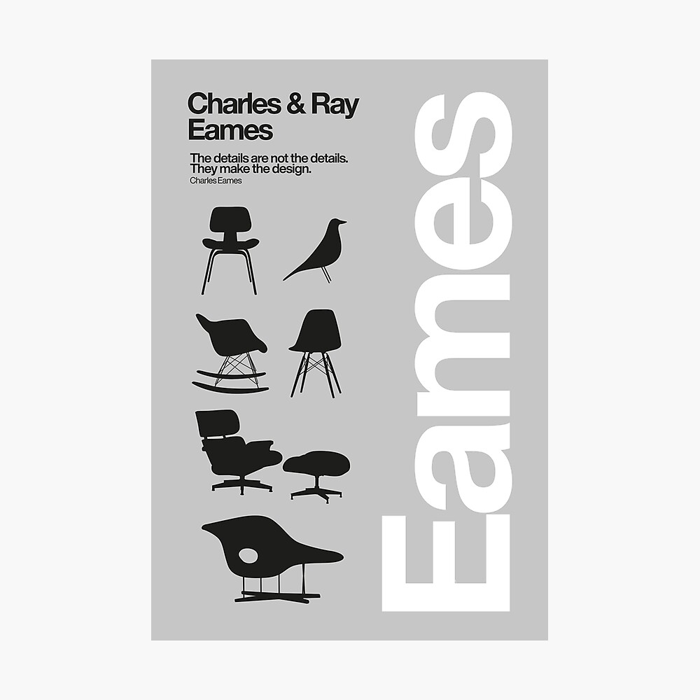 eames chair print