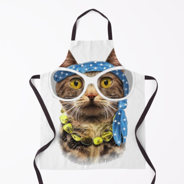 Item preview, Hippie Cat Peace designed and sold by ChirilaVasilica.