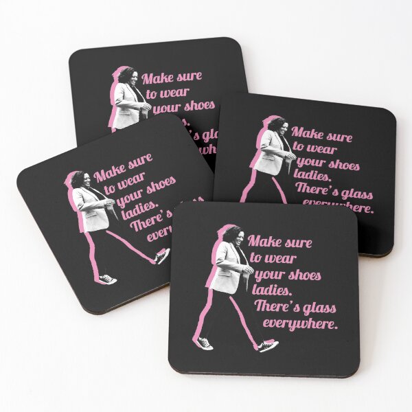 Item preview, Make Sure To Wear Shoes Ladies There’s Glass Everywhere designed and sold by Doa-ibu.