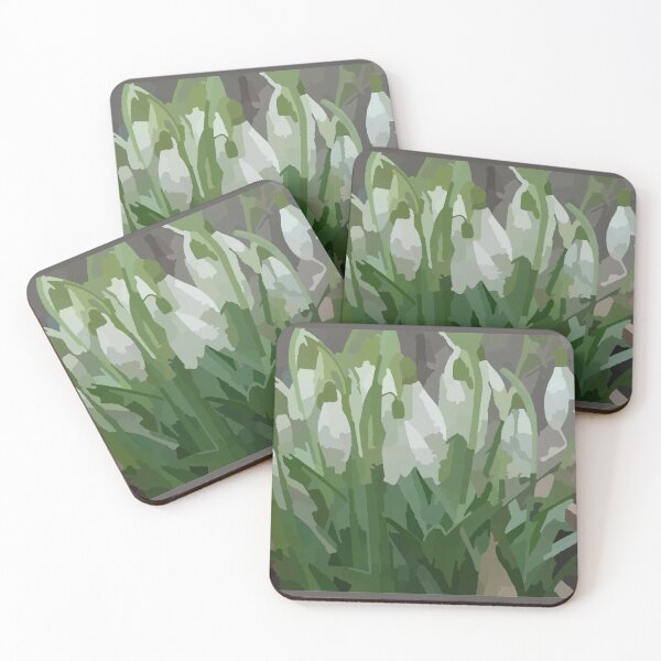 Item preview, spring snowdrops designed and sold by kattjona.
