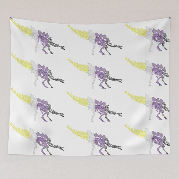 Item preview, Nonbinary stegosaurus designed and sold by ZubiArt.